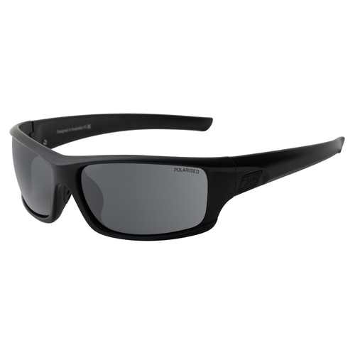 Dirty Dog Clank 53735 Satin Black / Grey Polarised Lenses