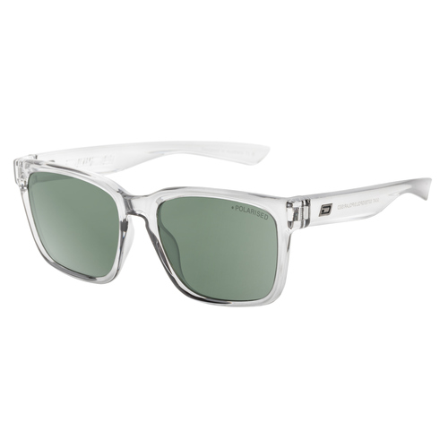 Dirty Dog Goat 53755 Crystal Grey / Green Polarised Lenses