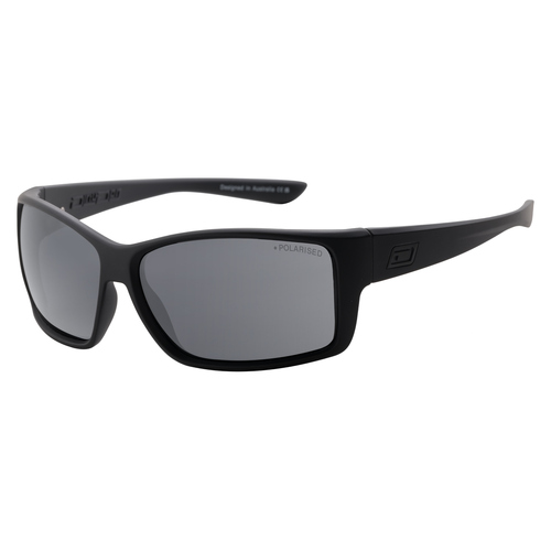 Dirty Dog Hood 53758 Satin Black / Grey Polarised Lenses