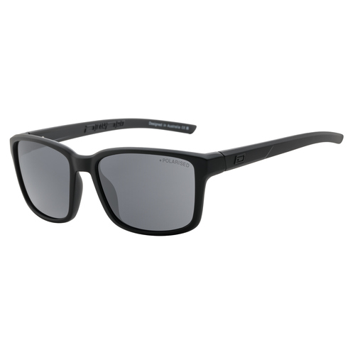 Dirty Dog Slay 53764 Satin Black / Grey Polarised Lenses