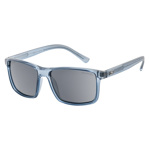 Dirty Dog Mars 53810 Crystal Light Blue / Grey Polarised Lenses