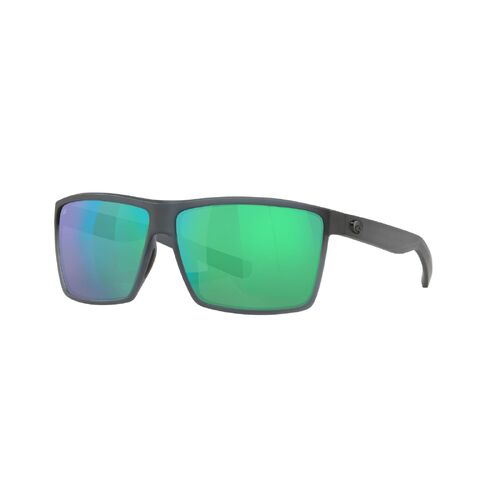 Costa Del Mar Rincon 6S9018 901801-63 Matte Smoke Crystal / Green Mirror Polarised Lenses