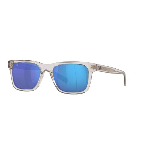 Costa Del Mar Tybee 6S2003 200302-52 Shiny Light Grey Crystal / Blue Mirror Polarised Lenses