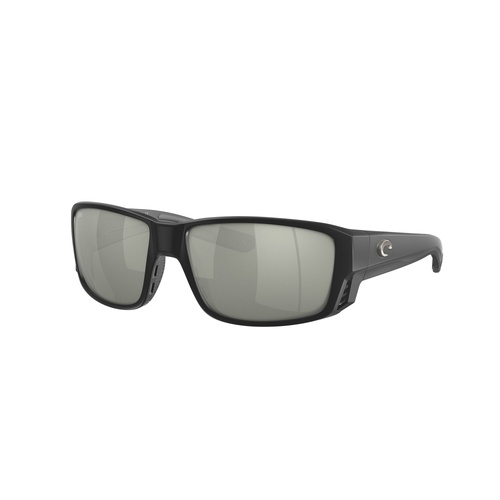 Costa Del Mar Tuna Alley Pro 6S9105 910504-60 Matte Black / Grey Silver Mirror Polarised Lenses