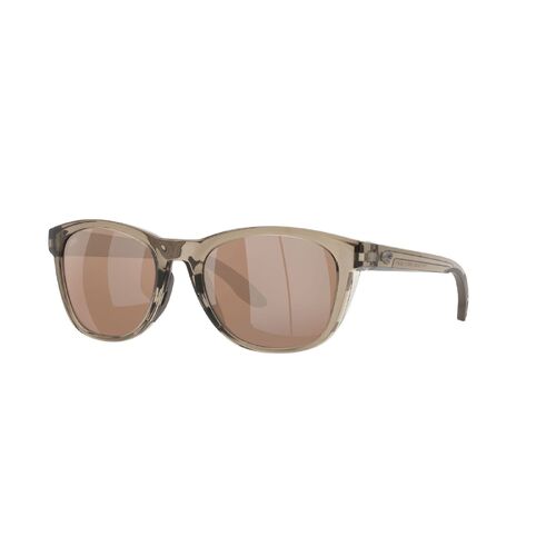 Costa Del Mar Aleta 6S9108 910803-54 Taupe Crystal / Copper Silver Mirror Polarised Lenses