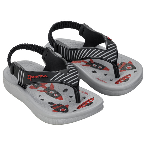 Ipanema Anatomica Soft Baby 26121 BG418 Grey/Black/Red