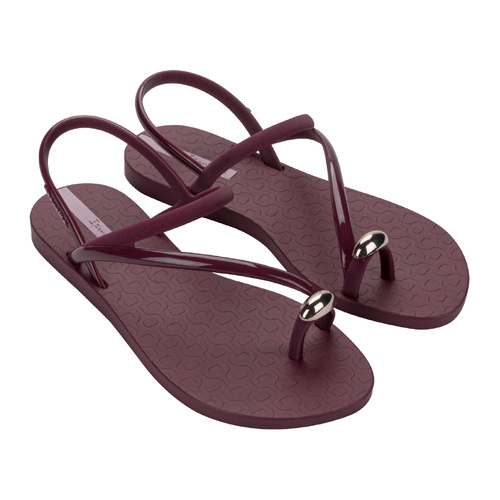 Ipanema Glam Ring Sandal GIL27378BUBG Burgundy/Beige