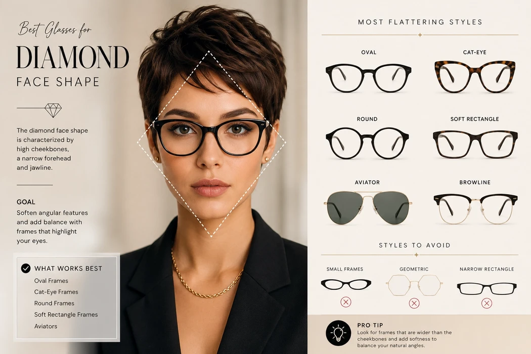 What is the Best Sunglass Shape for Your Face