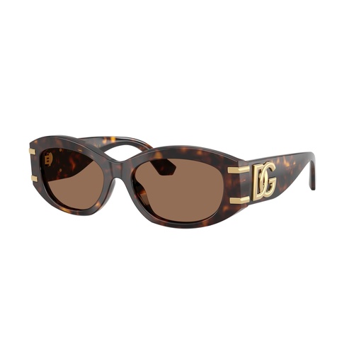 Dolce & Gabbana DG4502 502/73-55 Havana / Dark Brown Lenses