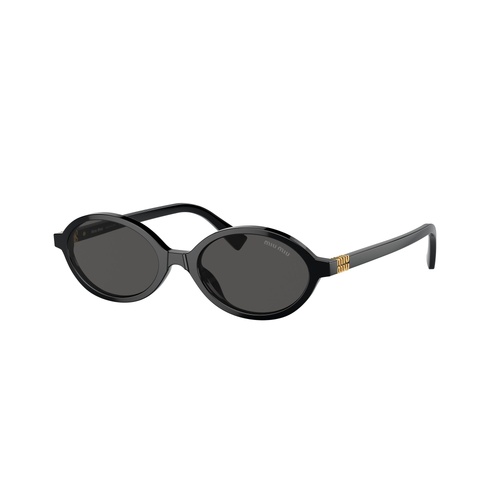 Miu Miu MU04ZS 1AB5S0-50 Black / Dark Grey Lenses